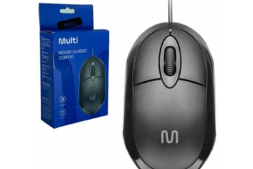MOUSE USB MF100 MO300 MULTILASER - Imagem 1