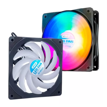 COOLER P/ GABINETE E CPU LUMINOSO LED FAN KP-VR314 KNUP