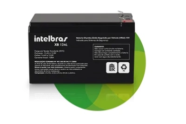 BATERIA VRLA XB 12AL 12V INTELBRAS - Imagem 1