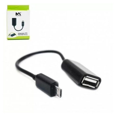 ADAPTADOR OTG V8 X USB FEMEA MAX-V8OTG MAXMIDIA #