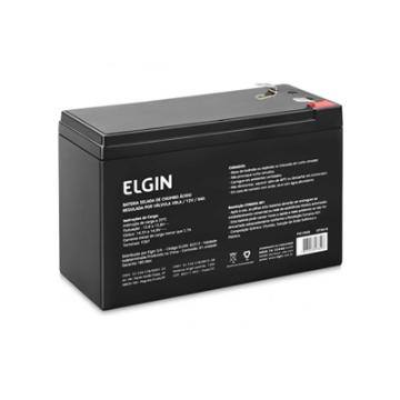 BATERIA 12V 9AH PARA NOBREAK SELADA DE CHUMBO VRLA 82313 ELGIN