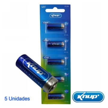 (CART C/5) BATERIA 23A 12V ALCALINA KP-23A KNUP