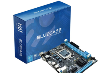 PLACA MAE S1155 BLUECASE BMBH61-G2HG-M2 REV 2.0 BULK DDR3 REDE 10/100/1000 16G - Imagem 1