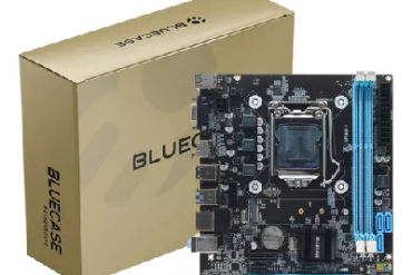 PLACA MAE S1150 BLUECASE BMBH81-G3HGU-M2 REV 2.0 BULK DDR3 REDE GIGABIT USB 3.0 - Imagem 1