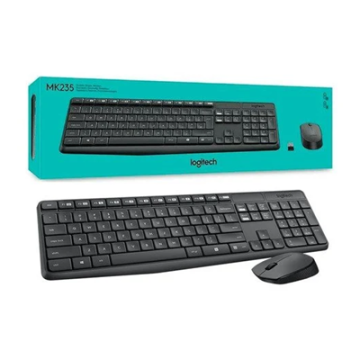 KIT TECLADO E MOUSE S/FIO MK235 LOGITECH