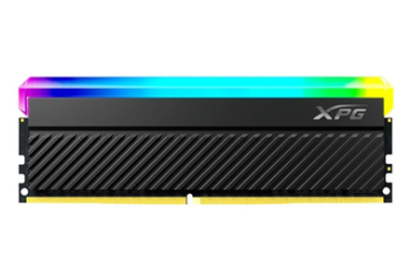 MEMORIA DDR4 8GB PC 3200MHZ ADATA XPG SPECTRIX AX4U32008G16A-CBKD45G RGB PRETO # - Imagem 1