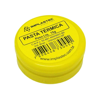 PASTA TERMICA 15G IMPLASTEC
