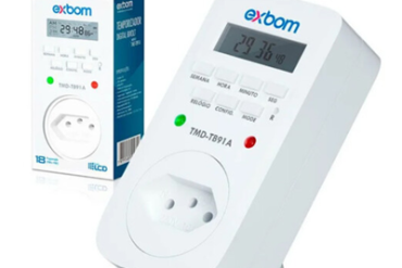 TIMER TEMPORIZADOR DIGITAL BIVOLT 110/220V PROGRAMAVEL - Imagem 1