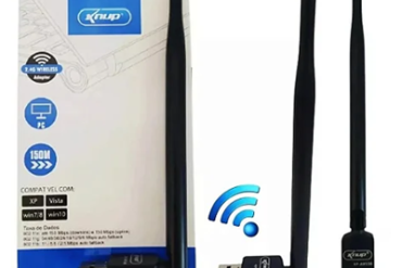ADAPTADOR WIFI USB 2.0 802.11 KP-AW156 KNUP - Imagem 1