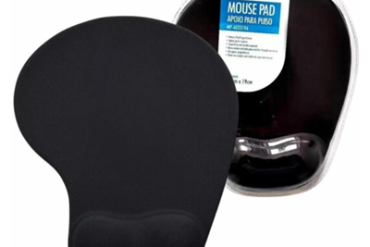 MOUSE PAD COM APOIO PARA PULSO SILICONE MP-AU2319A EXBOM - Imagem 1