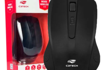 MOUSE S/FIO RC/NANO M-W20BK C3TECH - Imagem 1
