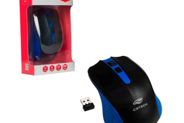 MOUSE S/FIO RC/NANO M-W20BL C3TECH - Imagem 1