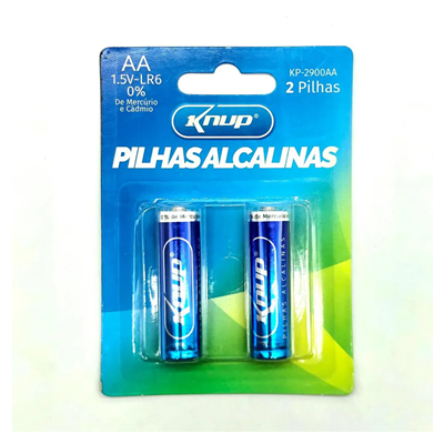 (CART C/2) PILHA AA ALCALINA 1.5V KP-2900AA KNUP
