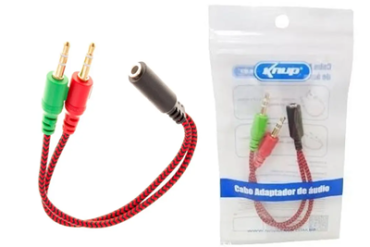 CABO P3 FEMEA X 2 P2 MACHO KP-MPP02 KNUP # - Imagem 1