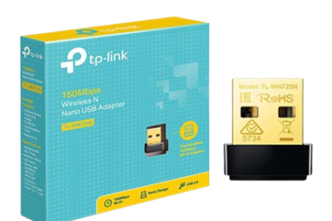 ADAPTADOR WIFI USB TP-LINK TL-WN725N 150MBPS NANO # - Imagem 1
