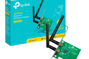 PLACA REDE WIFI PCI-E TP-LINK TL-WN881ND 300MBPS LOW PROFILE # - Imagem 1