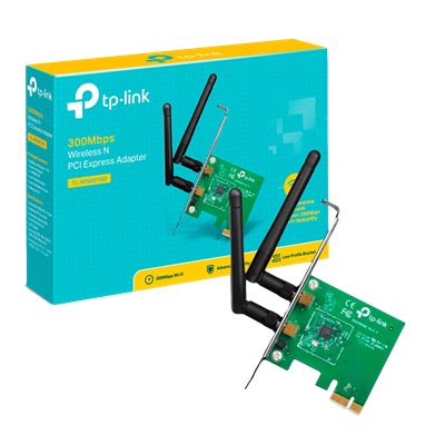 PLACA REDE WIFI PCI-E TP-LINK TL-WN881ND 300MBPS LOW PROFILE #