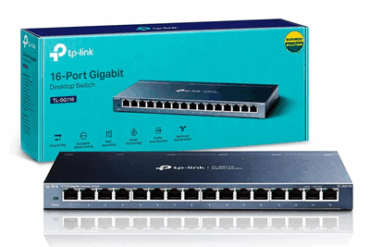 HUB SWITCH 16 PORTAS TP-LINK TL-SG116 10/100/1000MBPS # - Imagem 1