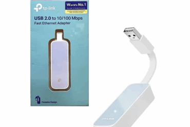 ADAPTADOR RJ45 REDE X USB 2.0 TP-LINK UE200 ETHERNET 10/100MBPS # - Imagem 1