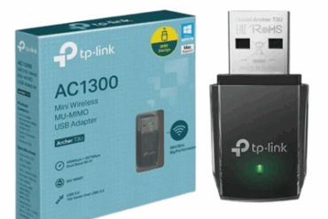 ADAPTADOR WIFI USB TP-LINK ARCHER T3U MINI MU-MIMO DUAL BAND AC1300 # - Imagem 1