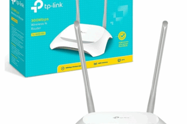 ROTEADOR TP-LINK TL-WR840N W 300MBPS 6.0 PROVEDOR 4LAN/1WAN ANTENA FIXA # - Imagem 1
