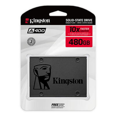SSD 480GB KINGSTON A400 SATA 3 2.5″ SA400S37/480G #