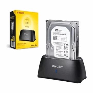 DOCK STATION GAVETA EXTERNA ECASE-Z320 INFOKIT