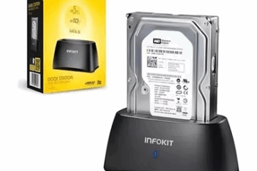 DOCK STATION GAVETA EXTERNA ECASE-Z320 INFOKIT - Imagem 1