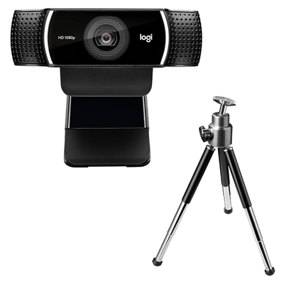 WEBCAM FULL HD 1080P + TRIPE C922 PRO HD LOGITECH