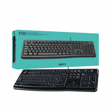 TECLADO USB K120 PRETO LOGITECH