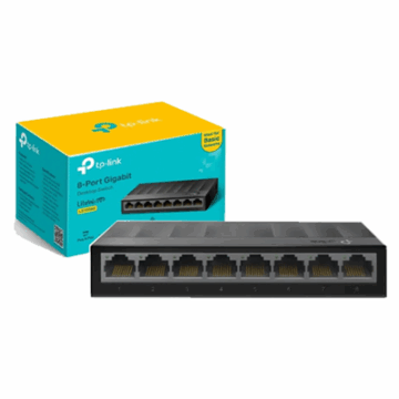 HUB SWITCH 8 PORTAS TP-LINK LS1008G 10/100/1000MBPS GIGABIT S/CAIXA#