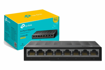 HUB SWITCH 8 PORTAS TP-LINK LS1008G 10/100/1000MBPS GIGABIT S/CAIXA# - Imagem 1