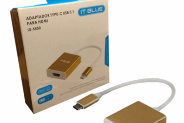 ADAPTADOR CABO TIPO-C X HDMI LE-5550 IT-BLUE - Imagem 1