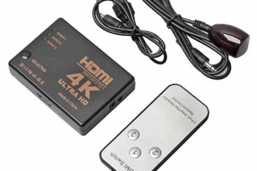 SWITCH 4K HDMI 3 ENTRADAS X 1 SAIDA C/ CONTROLE 2833 # - Imagem 1