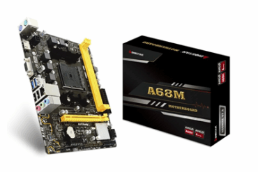 PLACA MAE AMD BIOSTAR A68 MHE DDR3 # - Imagem 1