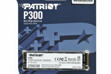 SSD M.2 256GB PATRIOT P300 P300P256GM28 2280 NVMe PCIe GEN3X4 # - Imagem 1