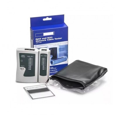 TESTADOR CABO RJ45/RJ11 MASTER E APOIO COD.: 0093