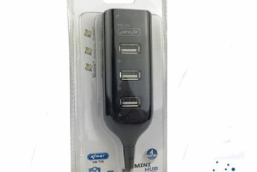 HUB MINI USB 2.0 4 PORTAS HB-T56 KNUP - Imagem 1