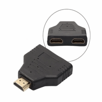 CONECTOR HDMI MACHO X 2 HDMI FEMEA CONT HD21 EXBOM #