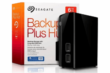 HD EXTERNO 6TB SEAGATE BACKUP PLUS HUB STEL6000100 # - Imagem 1
