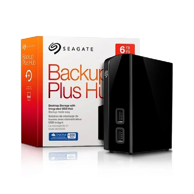 HD EXTERNO 6TB SEAGATE BACKUP PLUS HUB STEL6000100 #