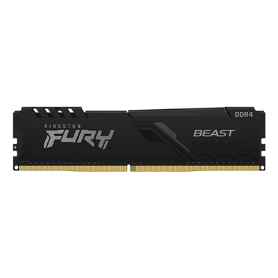 MEMORIA RAM DDR4 8GB PC 3200MHZ KINGSTON FURY BEAST PRETO KF432C16BB/8 #