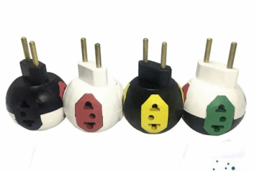 PLUG TOMADA PINO BOLA 10A/250V - Imagem 1