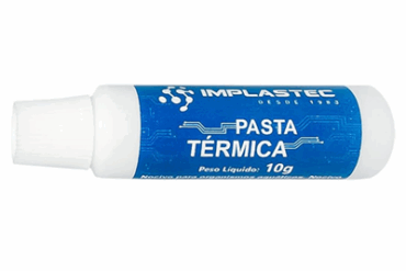 PASTA TERMICA BISNAGA 10G IMPLASTEC - Imagem 1