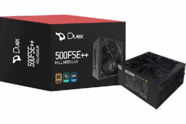 FONTE 500W ATX DUEX DX 500FSE++ 80 PLUS MODULAR - Imagem 1