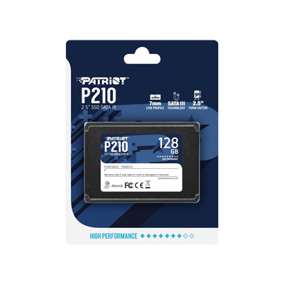 SSD 128GB PATRIOT P210 SATA 3 2.5″ P210S128G25 #