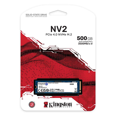 SSD M.2 500GB KINGSTON NV2 NVME PCIE SNV2S/500G #