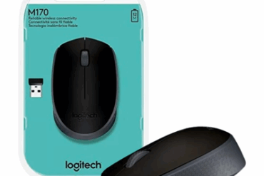 MOUSE S/FIO RC/NANO M170 PRETO LOGITECH - Imagem 1