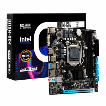 PLACA MAE S1151 GOLINE GL-H110M-GD4 M.2/DDR4/HDMI/VGA/USB3.0 #