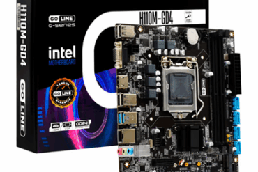 PLACA MAE S1151 GOLINE GL-H110M-GD4 M.2/DDR4/HDMI/VGA/USB3.0 # - Imagem 1